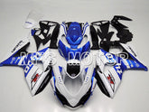 Suzuki GSXR1000 2009-2016 Injection ABS Fairing - Factory Style - White Blue - MFS5745